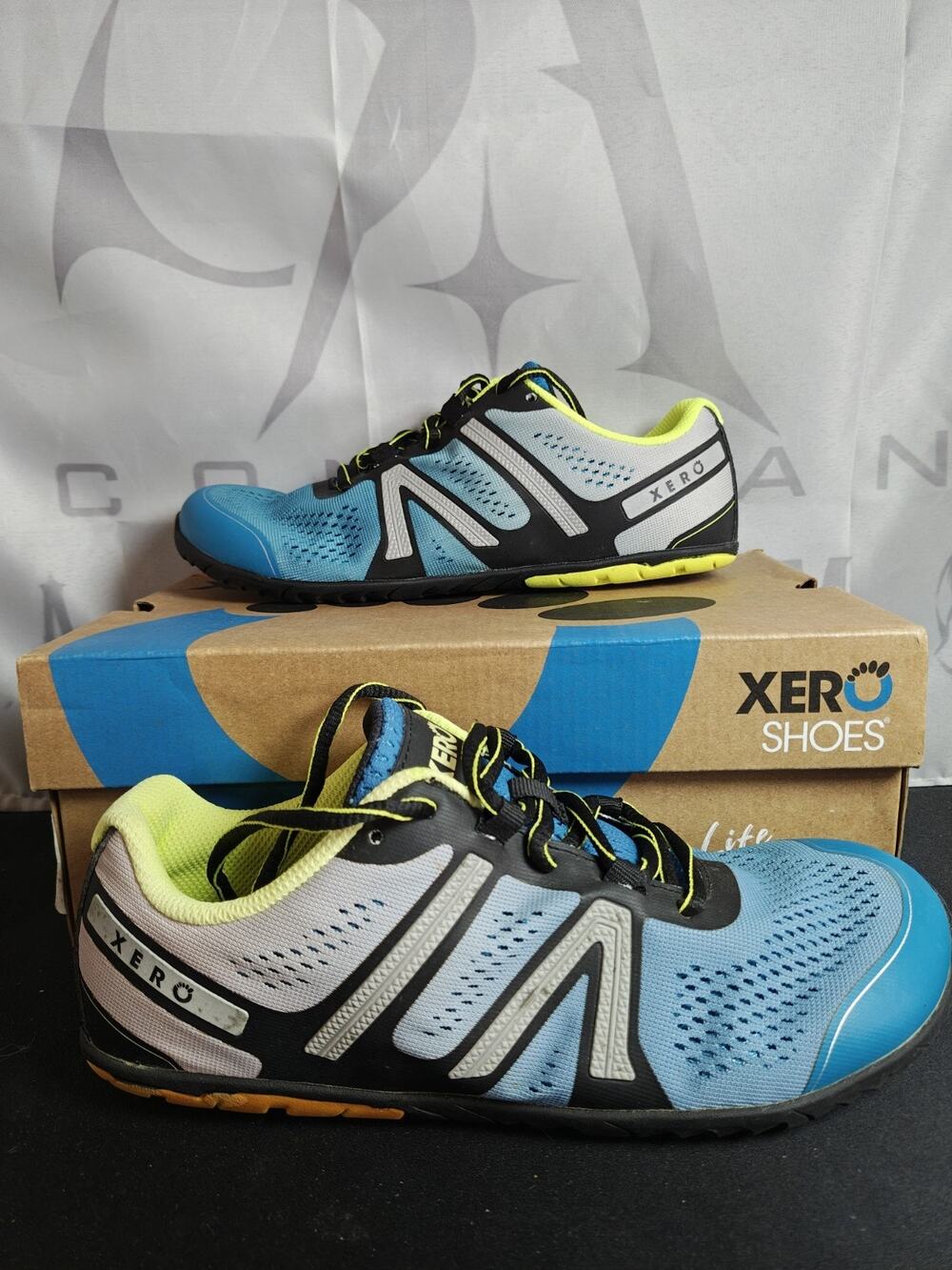 Xero $120 Men's 7 HFS Glacier Blue Minimalist Road Running Shoes
